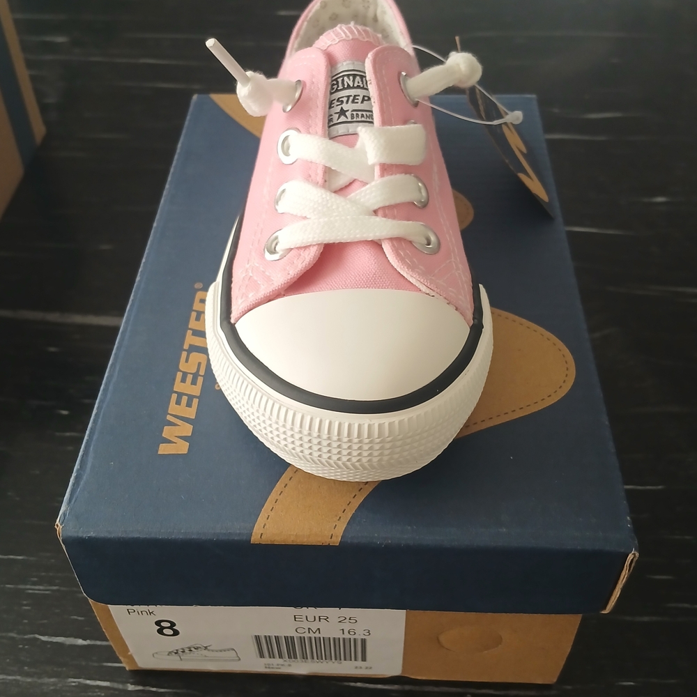 Pink Kids Sneakers